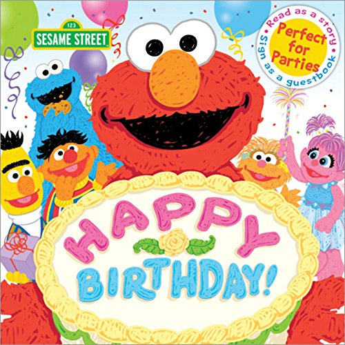 Happy Birthday!: A Birthday Party Book (Sesame Street Scribbles)