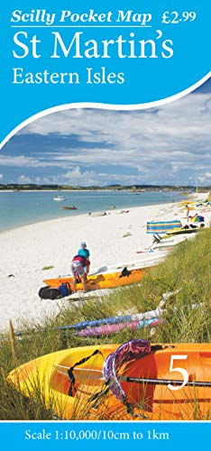 St Martin's: Eastern Isles (Scilly Pocket Map)