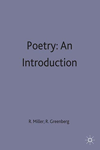 Poetry: An Introduction: An Introduction