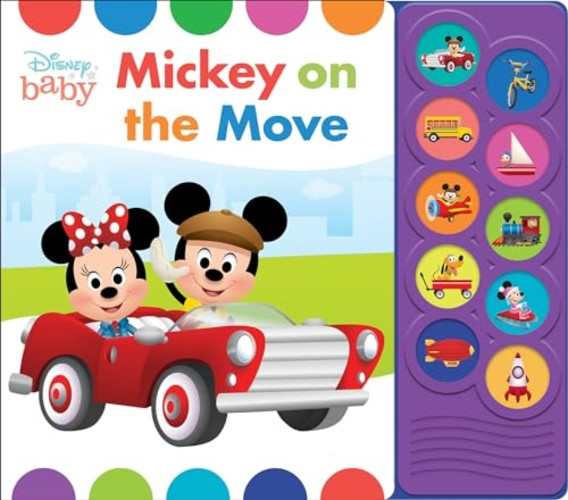 Disney Baby: Mickey on the Move Sound Book [Board book]