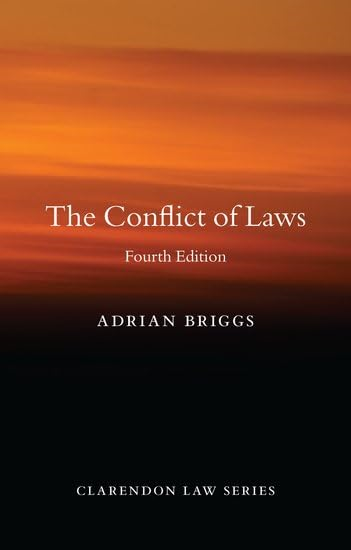 The Conflict of Laws (Clarendon Law Series)