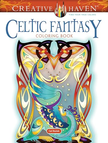 Creative Haven Celtic Fantasy Coloring Book