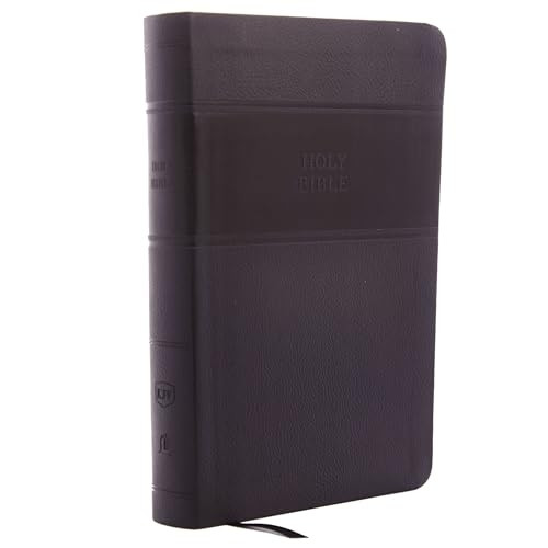KJV, Reference Bible, Personal Size Giant Print, Imitation Leather, Black, Red Letter Edition, Comfort Print