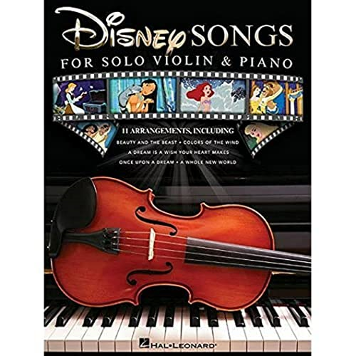 Disney Songs for Solo Violin & Piano