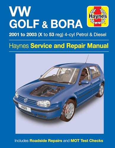 VW Golf & Bora Service and Repair Manual (Haynes Service and Repair Manuals)