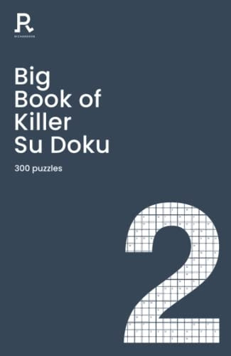 Big Book of Killer Su Doku Book 2: a bumper killer sudoku book for adults containing 300 puzzles