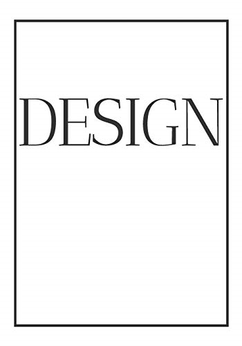 Design: A decorative book for coffee tables, bookshelves and end tables: Stack style decor books to add home decor to bedrooms, lounges and more: Black and White decorative book: Ideal for your own home or as a gift. (Style)