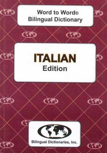 English-Italian & Italian-English Word-to-Word Dictionary (suitable for exams)