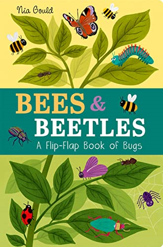 Bees & Beetles: A Flip-Flap Book of Bugs (Flip-Flap Books) [Board book]