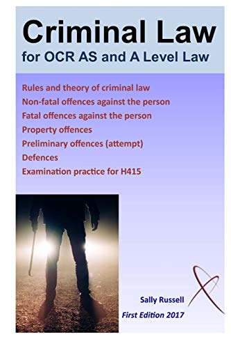 Criminal Law for OCR as and a Level: With an Introduction to the Nature of Law