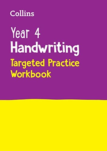 Year 4 Handwriting Targeted Practice Workbook: Ideal for use at home (Collins KS2 Practice) (Collins KS2 Practice)