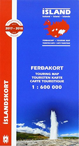 Island Touring Map 1 :  - 600 000. Ferdakort