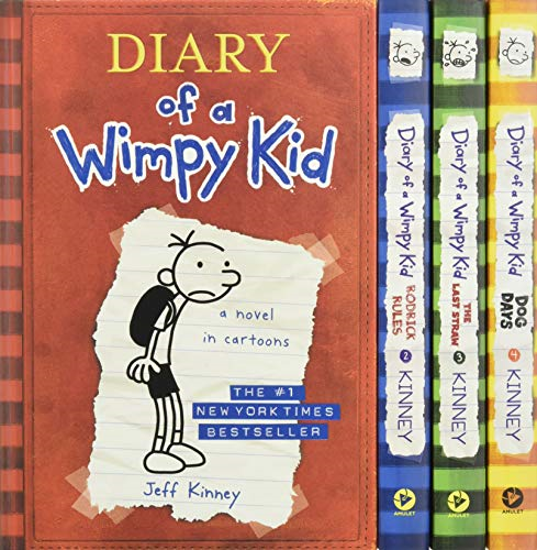 Diary of a Wimpy Kid Boxed Set: Diary of a Wimpy Kid/Rodrick Rules/The Last Straw/Dog Days