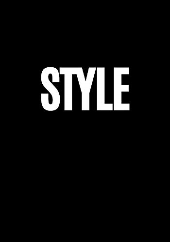 Style: A decorative book for coffee tables, end tables, bookshelves and interior design styling: Stack style decor books to add design to any room: Black and White decorative book ideal for your own home or as a gift. (Style)