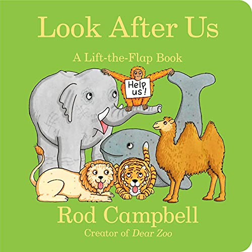 Look After Us: A Lift-The-Flap Book (Dear Zoo & Friends) [Board book]