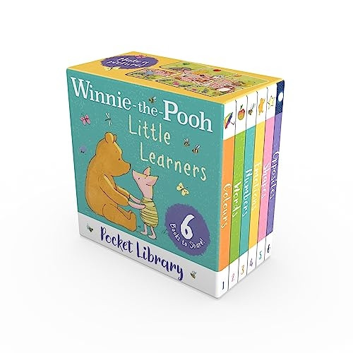 Winnie-the-Pooh Little Learners Pocket Library [Board book]