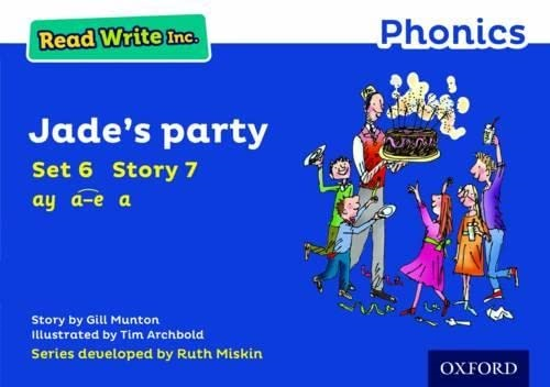 Read Write Inc. Phonics: Blue Set 6 Storybook 7 Jade's Party