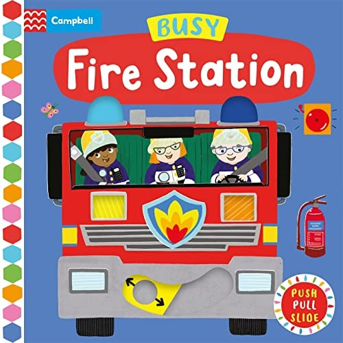 Busy Fire Station (Campbell Busy Books) [Board book]