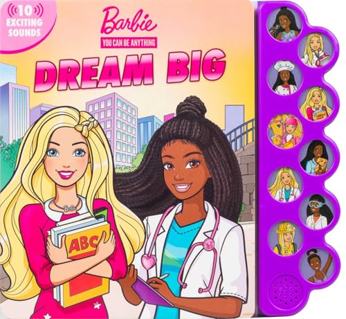 Barbie: You Can Be  Anything: Dream Big!  (10-Button Sound Books)