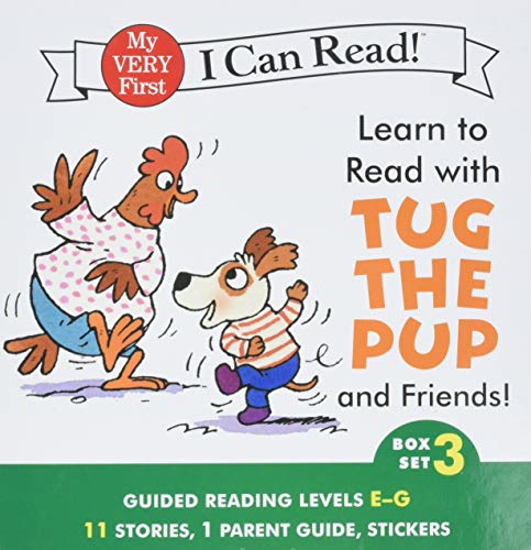 Learn to Read with Tug the Pup and Friends! Box Set 3: Levels Included: E-G (My Very First I Can Read!)