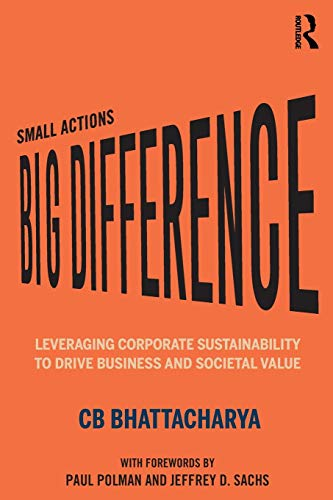 Small Actions, Big Difference: Leveraging Corporate Sustainability to Drive Business and Societal Value