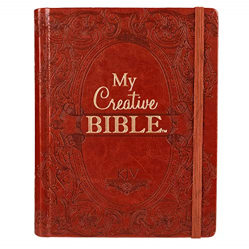 KJV My Creative Bible Brown Lux-Leather