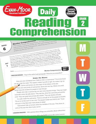 Daily Reading Comprehension, Grade 2 (Daily Reading Comprehension)