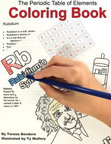The Periodic Table of Elements Coloring Book