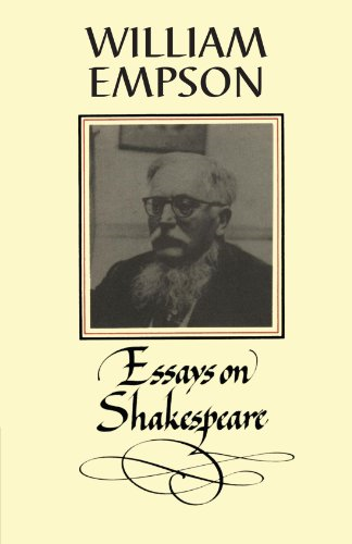 William Empson: Essays on Shakespeare