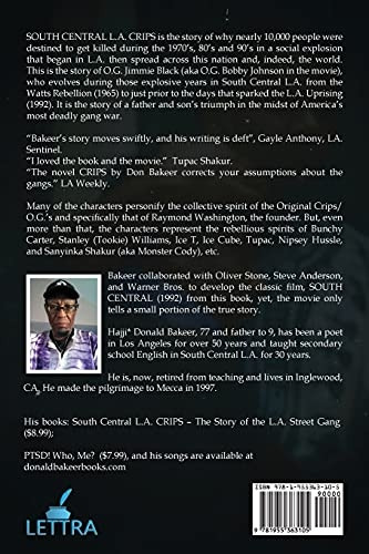 Crips: The Story of the L A Street Gang from 1971-1985