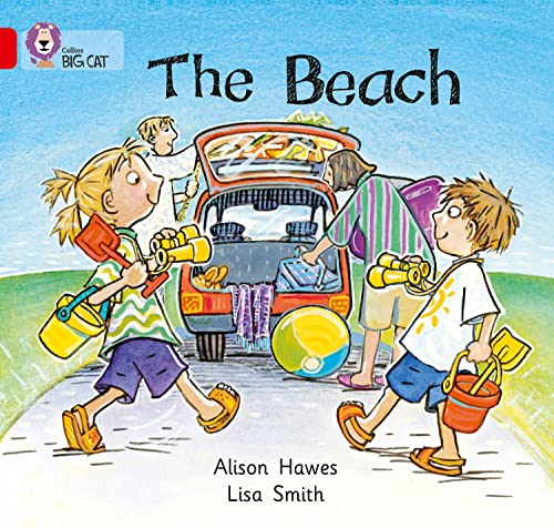The Beach: Band 02a/Red A (Collins Big Cat)