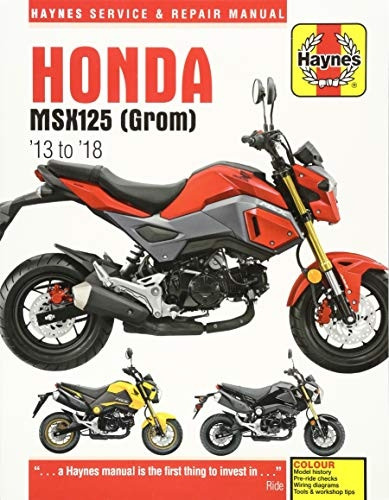Honda MSX125 (Grom) 2013-18 Service and Repair Man
