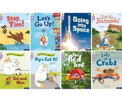 Oxford Reading Tree Word Sparks: Level 1+: Mixed Pack of 8 (Oxford Reading Tree Word Sparks)