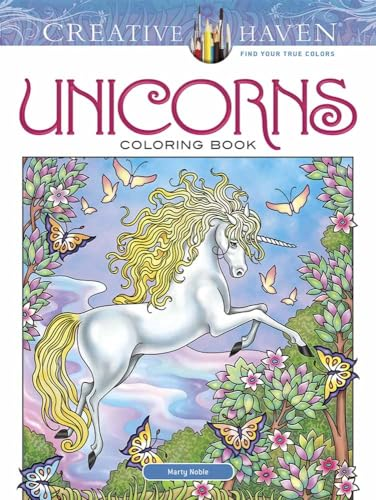 Creative Haven Unicorns Coloring Book