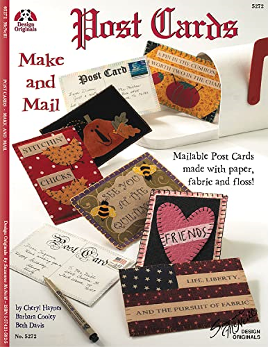 Postcards to Make & Mail: Mailable Postcards Made with Paper, Fabric and Floss
