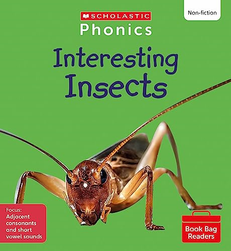 Interesting Insects (Set 7) Matched to Little Wandle Letters and Sounds Revised (Phonics Book Bag Readers)