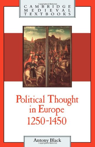 Political Thought in Europe, 12501450 (Cambridge Medieval Textbooks)