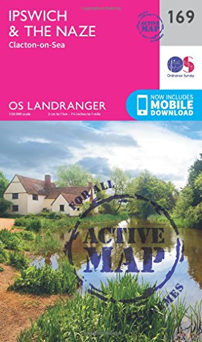 Ipswich, the Naze & Clacton-on-Sea (OS Landranger Map)