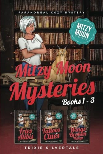 Mitzy Moon Mysteries Books 1-3: Paranormal Cozy Mystery (Mitzy Moon Mysteries Box Set)