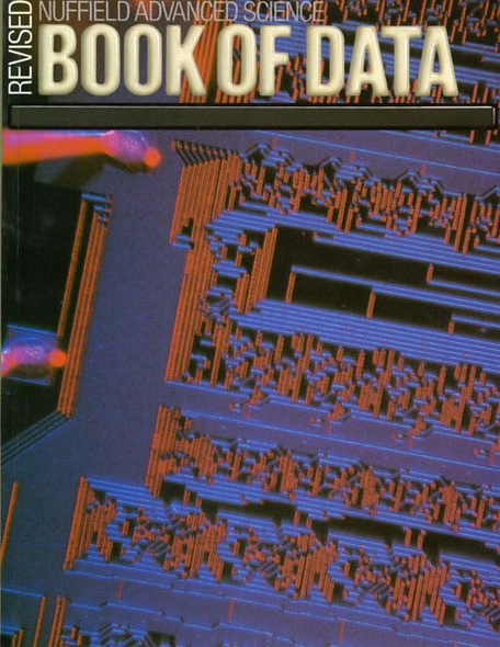 Book of Data (Nuffield Advance Science - Revised Editions)