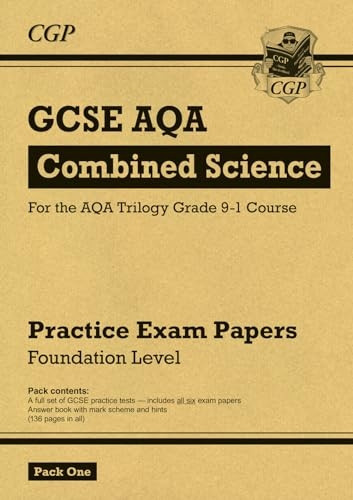 New Grade 9-1 GCSE Combined Science AQA Practice Papers: Foundation Pack 1