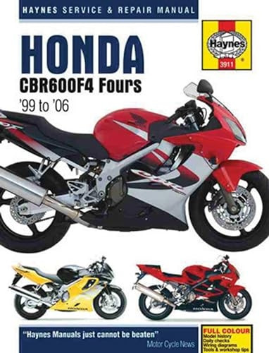 Honda CBR600 F4 Motorcycle Service and Repair Manual