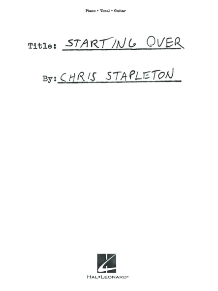 Chris Stapleton - Starting Over: Starting Over