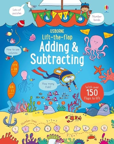 Lift-the-Flap Adding and Subtracting (Lift-the-Flap) [Board book]