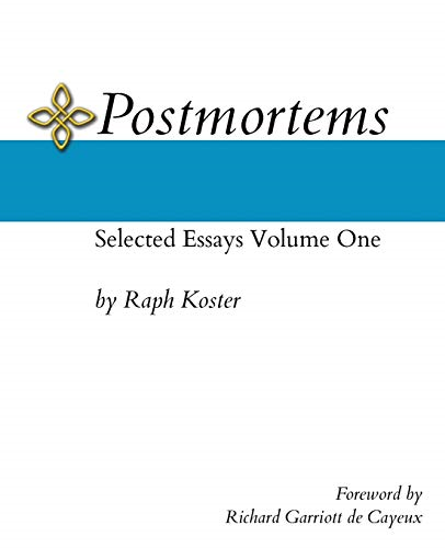 Postmortems: Selected Essays Volume One (Selected Essays)
