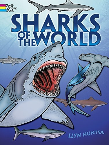 Sharks of the World Colouring Book
