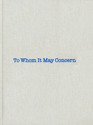 Louise Bourgeois & Gary Indiana: To Whom It May Concern