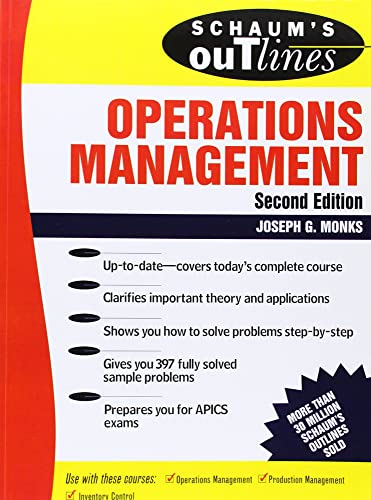 Schaum's Outline of Operations Management (Schaum's Outline Series)