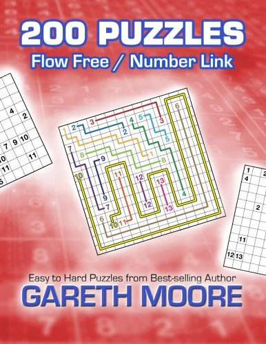 Flow Free / Number Link: 200 Puzzles