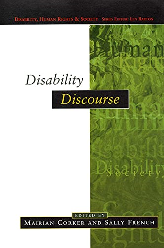 Disability Discourse (Disability, Human Rights & Society)